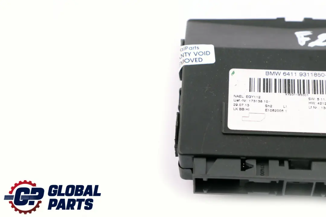 BMW 1 3 Series F20 F21 F30 F31 Control Unit Air Conditioning A/C Module - SKU 9311850 - Part number 9311850