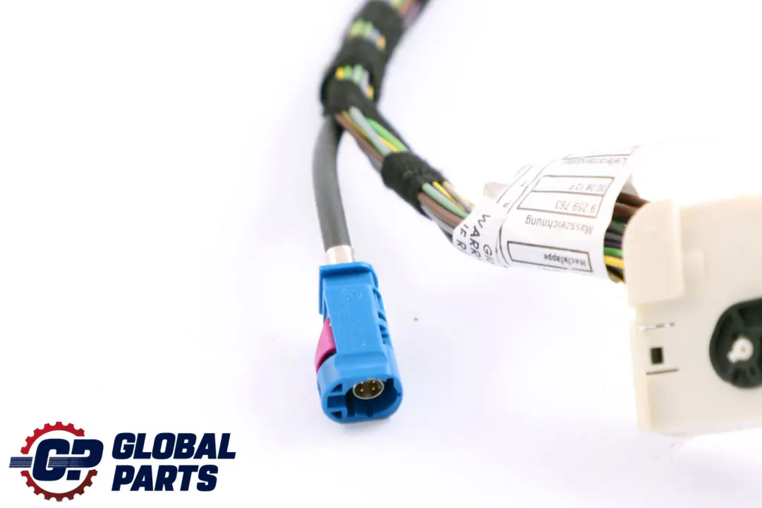 Boot Trunk Lid Tailgate Wiring Loom Harness Cable to BMW 3 Series F30 F80 M3 with Part number 9313656 BMW 3 Series F30 F80 M3 Boot Trunk Lid Tailgate Wiring Loom Harness Cable - SKU 9313656 - Part number 9313656