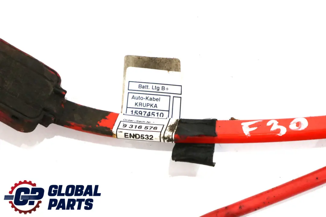 BMW F30 F31 Batteriekabel Leitung Plus Unterflur Kabel - SKU 9316576 - Teilenummer 9316576