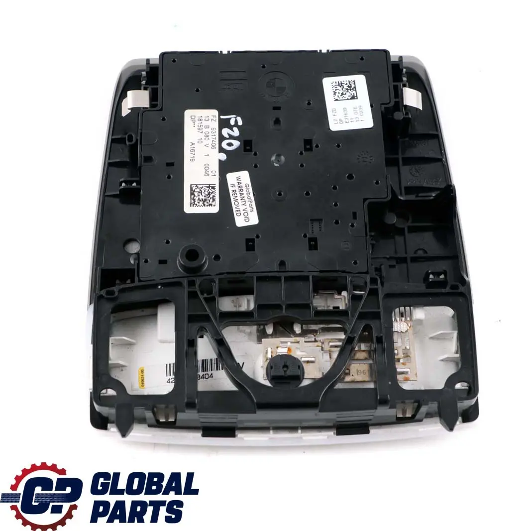 Techo Interruptor Funcion Central Interior Gris para BMW F20 F21 F30 F31 con número de pieza 9317406 BMW F20 F21 F30 F31 Techo Interruptor Funcion Central Interior Gris - SKU 9317406 - Número de pieza 9317406