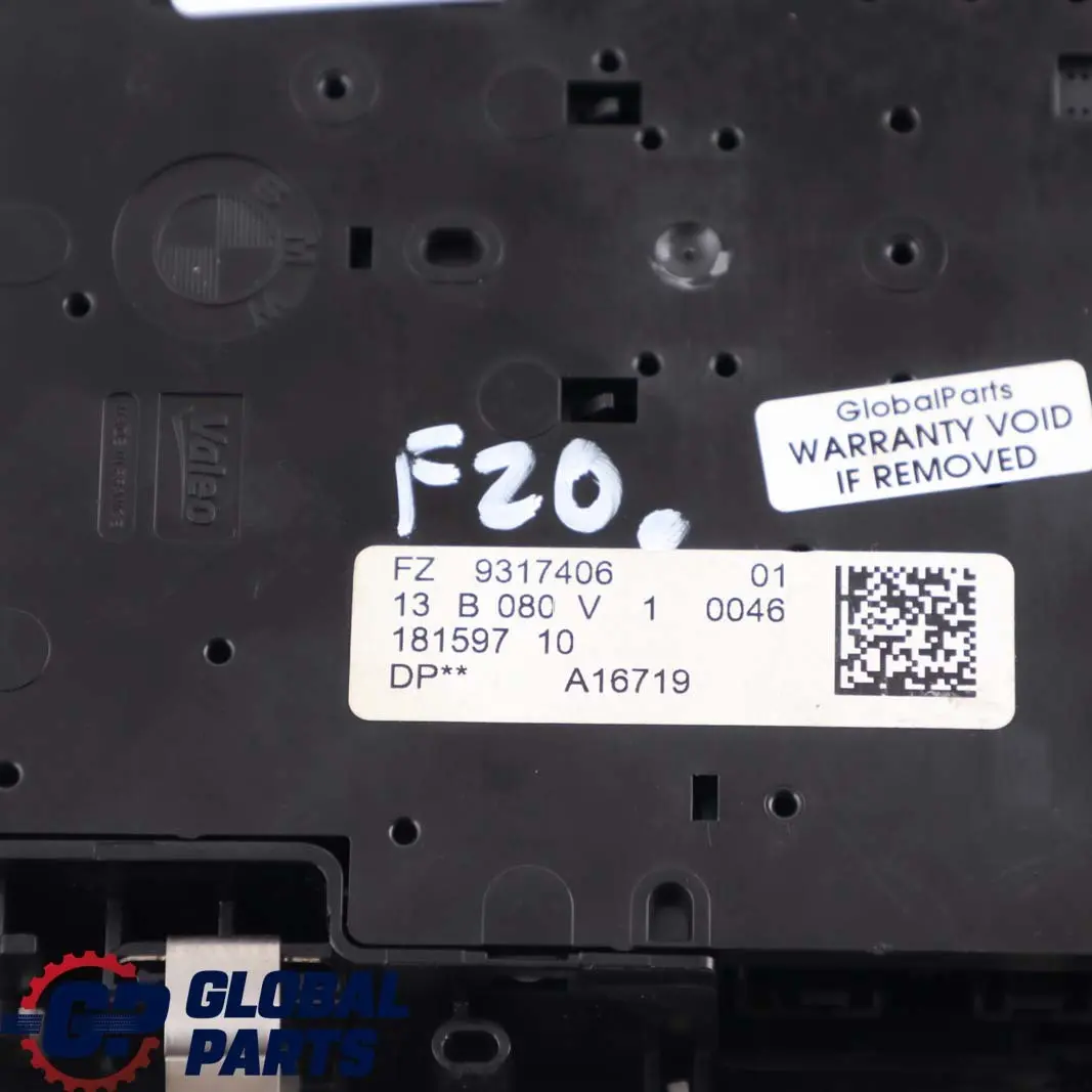 Roof Interior Centre Function Switch Grey to BMW 1 3 F20 F21 F30 F31 with Part number 9317406 BMW 1 3 F20 F21 F30 F31 Roof Interior Centre Function Switch Grey - SKU 9317406 - Part number 9317406