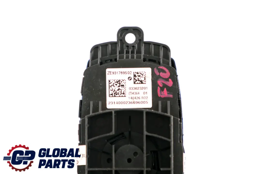 BMW 1 3 Series F20 F21 F30 F31 iDrive Controller Switch - SKU 9317695 - Part number 9381678