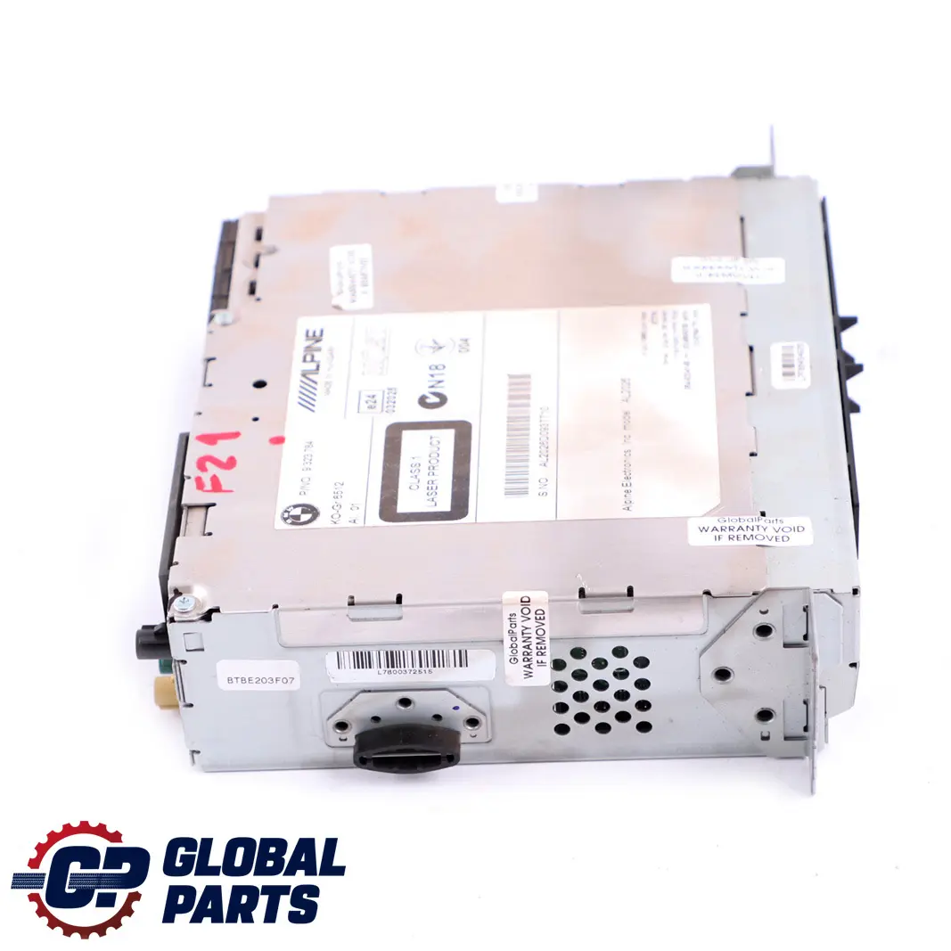 Champ 2 Radio Player Head Unit 9323784 to BMW F20 F21 F22 F30 F31 Alpine CD with Part number 9317872 BMW F20 F21 F22 F30 F31 Alpine CD Champ 2 Radio Player Head Unit 9323784 - SKU 9317872 - Part number 9317872