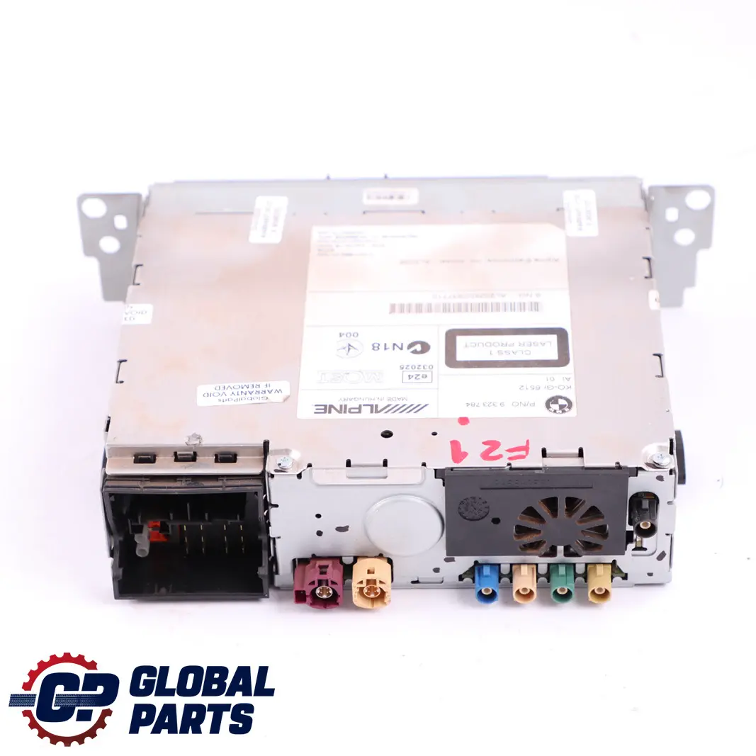 BMW F20 F21 F22 F30 F31 Unité centrale lecteur radio Alpine CD Champ 2 9323784 - SKU 9317872 - Numéro de pièce 9317872