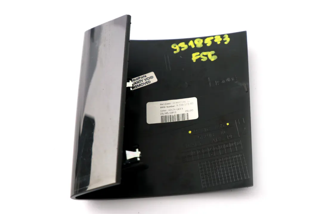 BMW Mini F55 F56 Down Tube Front Panel Cover Middle Left N/S Hazy Grey - SKU 9318573 - Part number 9318573