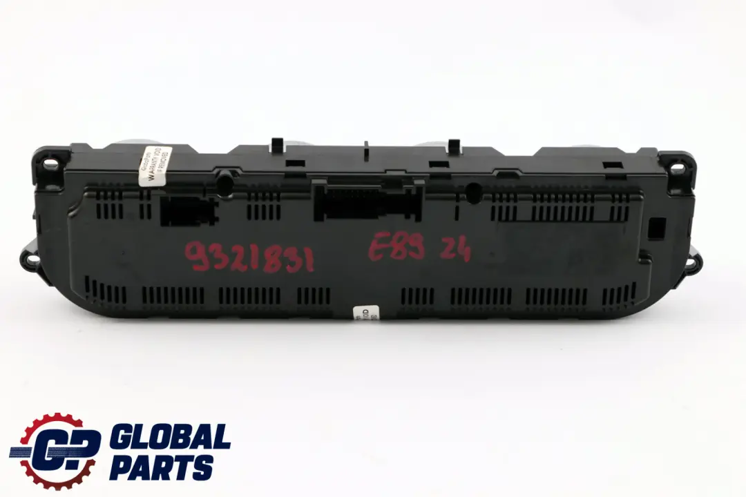 Controllo Automatico Dell'Aria Condizionata per BMW Z4 E89 Cabrio Roadster con numero di parte 9321831 BMW Z4 E89 Cabrio Roadster Controllo Automatico Dell'Aria Condizionata - SKU 9321831 - Numero di parte 9321831