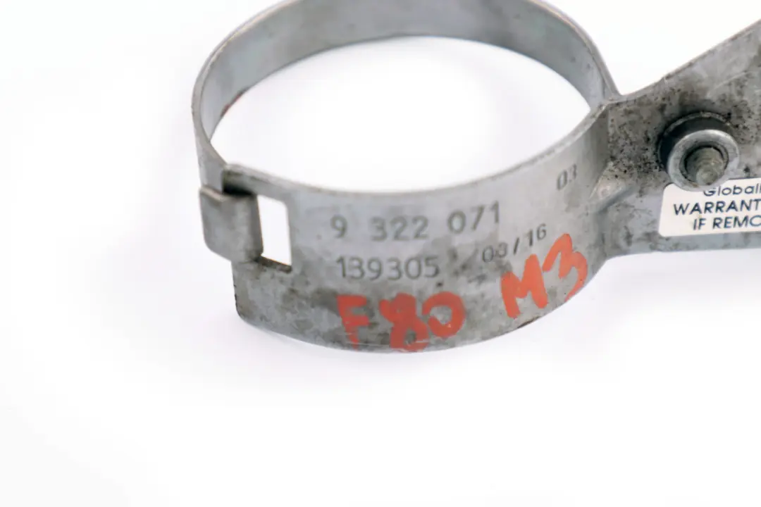 Clamp Coolant Water Pump to BMW 1 3 4 Series F80 F83 F82 F83 M4 with Part number 9322072 BMW 1 3 4 Series F80 F83 F82 F83 M4 Clamp Coolant Water Pump - SKU 9322072 - Part number 9322072