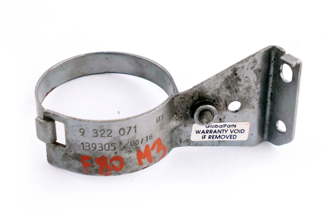 Collier de serrage Pompe à eau de refroidissement pour BMW F80 F83 F82 F83 M4 à propos du numéro de pièce 9322072 BMW F80 F83 F82 F83 M4 Collier de serrage Pompe à eau de refroidissement - SKU 9322072 - Numéro de pièce 9322072