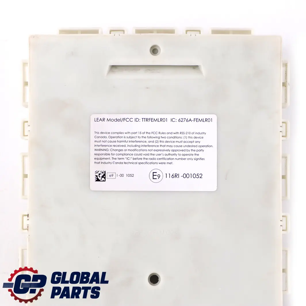BMW F20 F21 F22 F30 F31 F32 F36 Módulo Unidad de Control FEM - SKU 9324781 - Número de pieza 9324781
