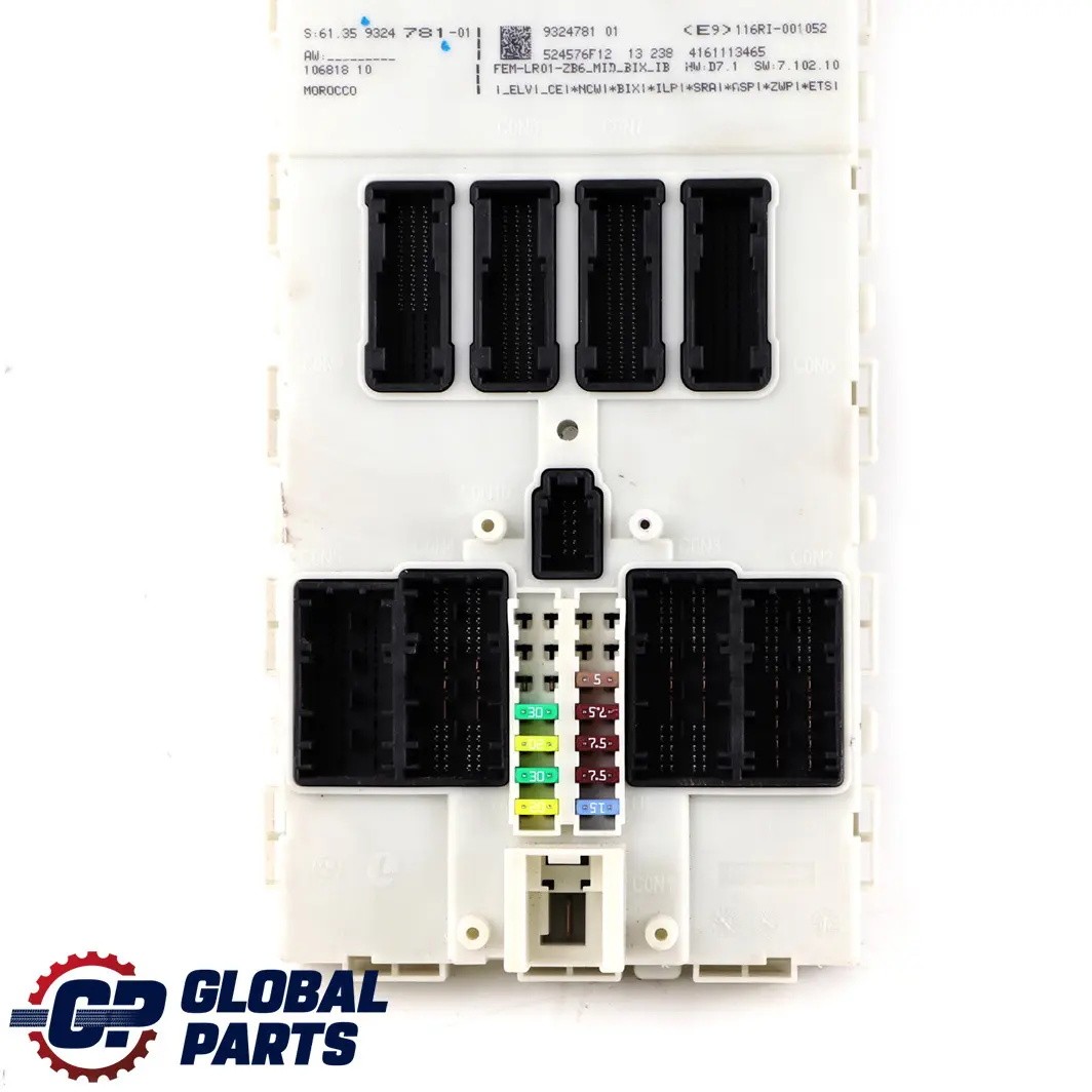 BMW F20 F21 F22 F30 F31 F32 F36 Modulo Unità controllo FEM - SKU 9324781 - Numero di parte 9324781
