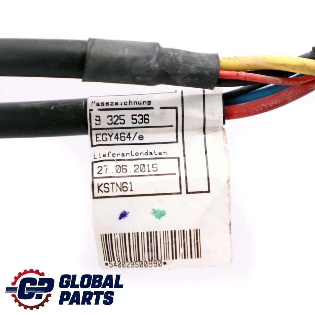 BMW 5 Series F10 Electric Parking Brake Module Cable Wiring Loom - SKU 9325537 - Part number 9325537