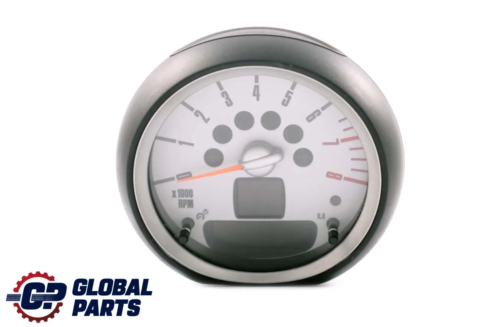 Tachometer Gauge Mini R55 R56 Revolution Counter Brillant Silver 9153400