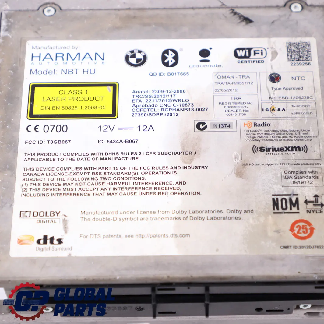 Radio Nawigacja do BMW F10 F20 F22 F30 F32 o numerze 9327318 BMW F10 F20 F22 F30 F32 Radio Nawigacja - SKU 9327318 - Numer Części 9327318