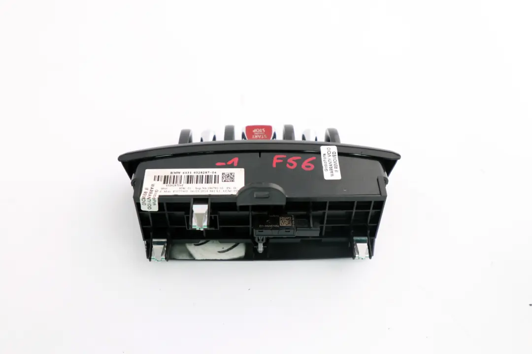  Console Switch Panel Mini F55 F56 F57 Control Unit Ignition Start/Stop - SKU 9328287-1 - Part number 9328287