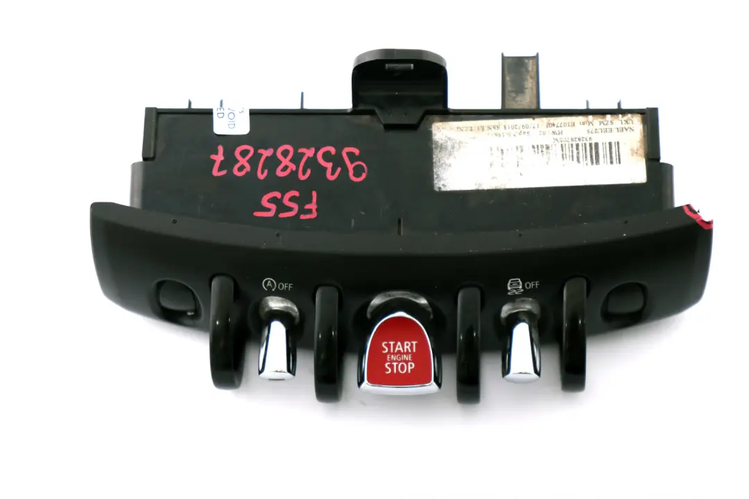 Unità di controllo Console accensione Start / Stop per Mini Cooper F55 F56 con numero di parte 9328287 Mini Cooper F55 F56 Unità di controllo Console accensione Start / Stop - SKU 9328287 - Numero di parte 9328287
