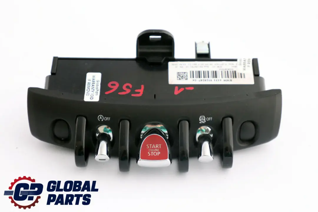 Control Unit Console Ignition Start / Stop Switch to Mini Cooper F55 F56 with Part number 9328287 Mini Cooper F55 F56 Control Unit Console Ignition Start / Stop Switch - SKU 9328287 - Part number 9328287