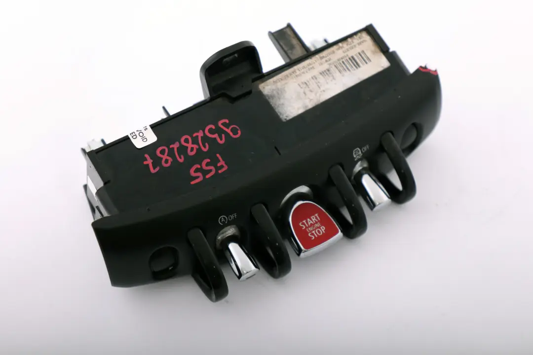 Mini Cooper F55 F56 Unidad Control Consola Encendido Interruptor Start / Stop - SKU 9328287 - Número de pieza 9328287