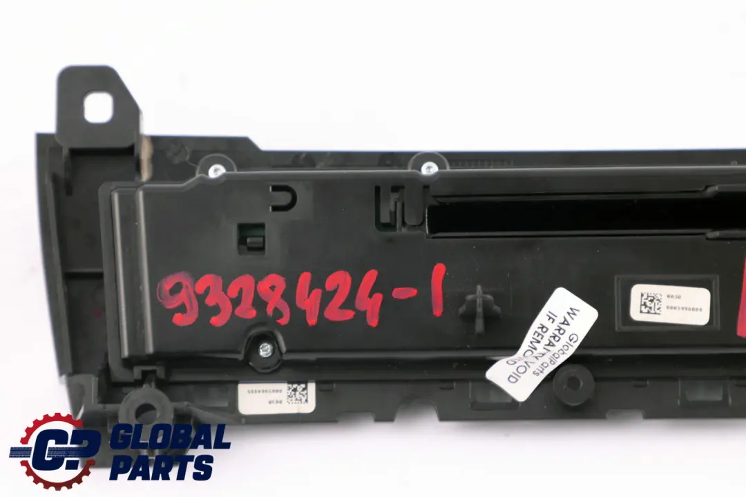 BMW 5 F10 F11 Radio Panel Control Unidad Interruptor Panel Negro - SKU 9328424-1 - Número de pieza 9328424