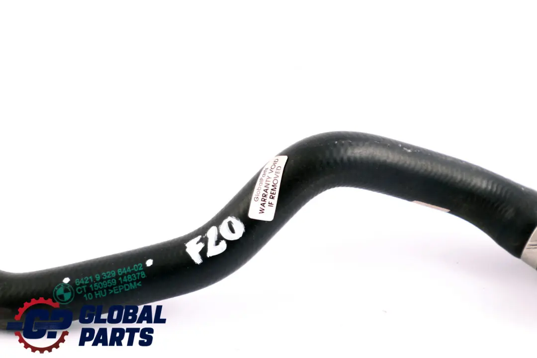 BMW 1 3 Series F20 F21 F30 Cooling Radiator Water Hose Pipe - SKU 9329644 - Part number 9329644