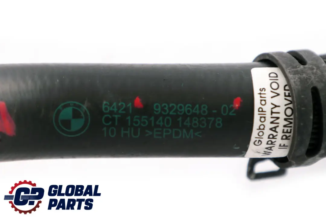 BMW F20 F30 F31 LCI B58 Tuyau d'essence Chauffage Moteur - SKU 9329648 - Numéro de pièce 9329648