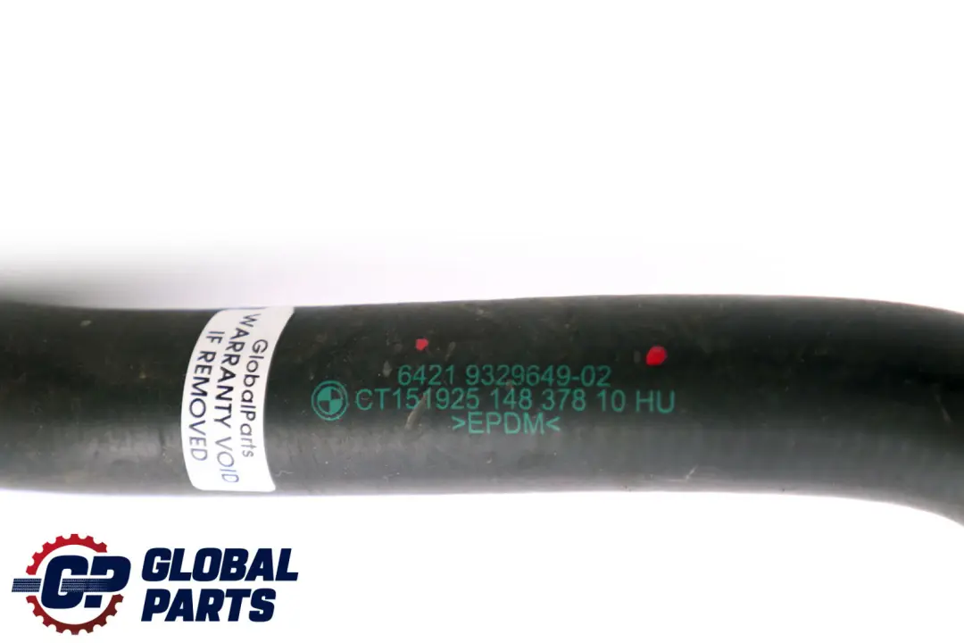 BMW F20 F30 LCI Tuyau Liquide Refroidissement Radiateur Moteur - SKU 9329649 - Numéro de pièce 9329649