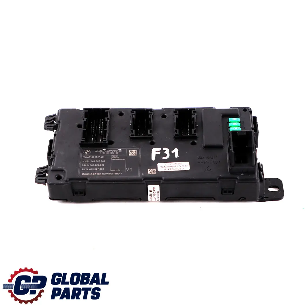 BMW F20 F21 F30 F31 F32 Body Control Unit Module REM - SKU 9329700 - Part number 9329700