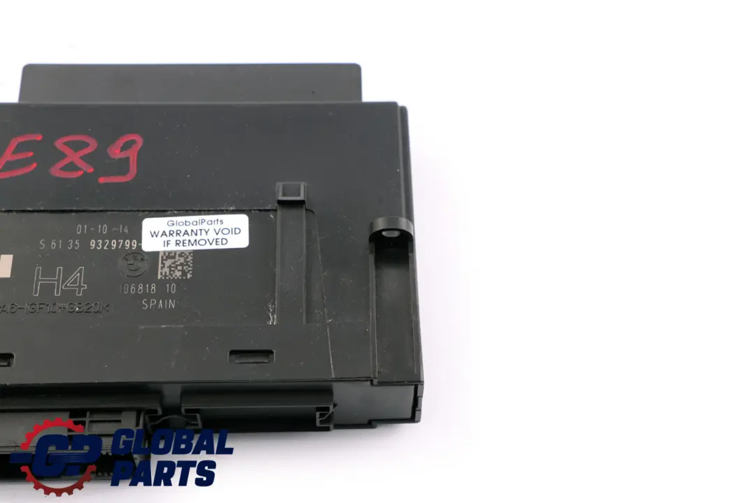 BMW Z4 Series E89 ECU Body Control Module H4 Electronic Box 6135 - SKU 9329799 - Part number 9329799