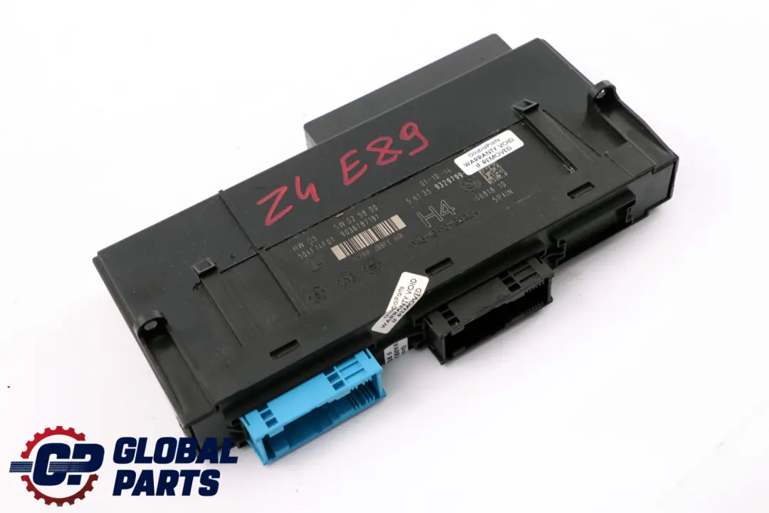 6135 ECU Módulo Control Cuerpo H4 Electrónica 6135 para BMW Z4 con número de pieza 9329799 BMW Z4 6135 ECU Módulo Control Cuerpo H4 Electrónica 6135 - SKU 9329799 - Número de pieza 9329799