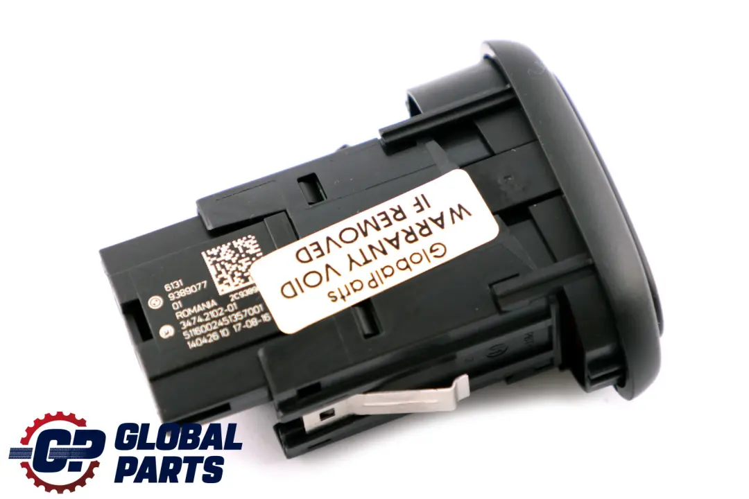 Interruttore Pulsante Avviso Avvertimento Indicatore per Mini Cooper F55 F56 con numero di parte 9329949 Mini Cooper F55 F56 Interruttore Pulsante Avviso Avvertimento Indicatore - SKU 9329949 - Numero di parte 9329949