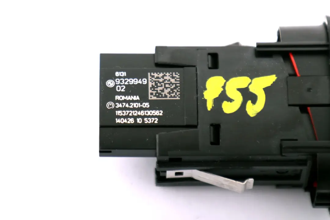 Mini Cooper F55 F56 Interruttore Pulsante Avviso Avvertimento Indicatore - SKU 9329949 - Numero di parte 9329949