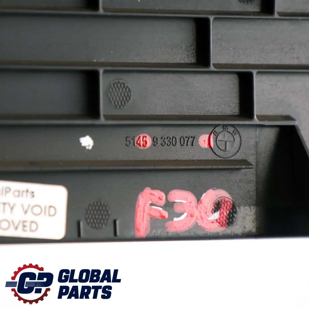 BMW F30 LCI 330e Hybrid Interior Cover Trim Panel Button Fuel Flap - SKU 9330077 - Part number 9330077