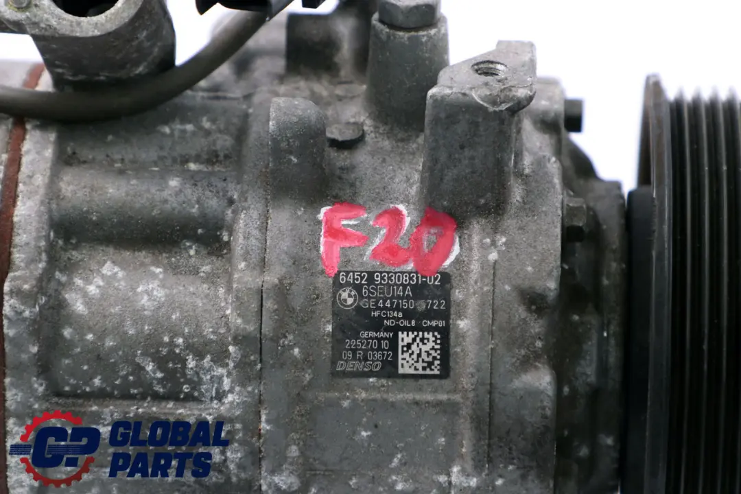 Conditioning Compressor A/C to BMW F20 F21 F30 F31 LCI Air with Part number 9330831 BMW F20 F21 F30 F31 LCI Air Conditioning Compressor A/C - SKU 9330831 - Part number 9330831