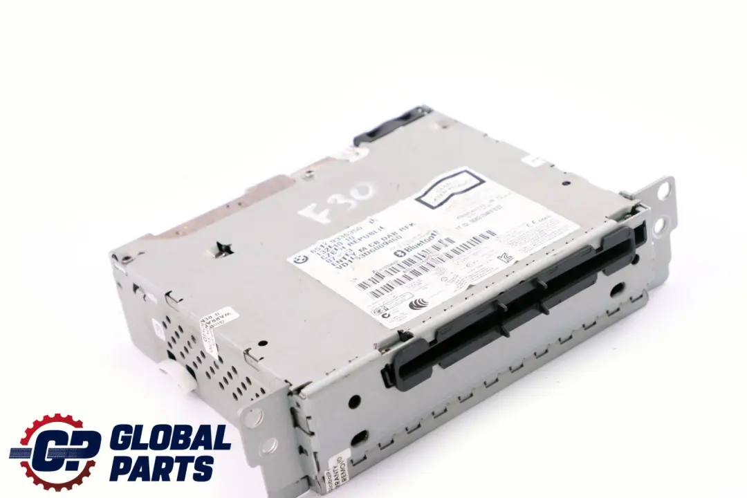BMW F30 F31 F34 GT Radio Profesional DAB Reproductor de CD - SKU 9335350 - Número de pieza 9335350