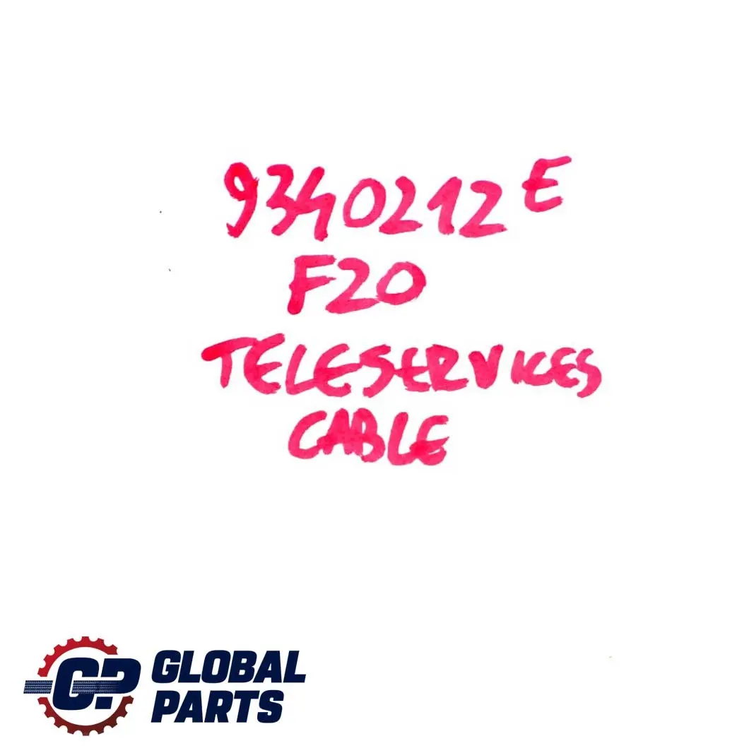 Teleservices Bluetooth Kabelbaum für BMW 1 3 5 er F10 F20 F30 mit Teilenummer 9340212 BMW 1 3 5 er F10 F20 F30 Teleservices Bluetooth Kabelbaum - SKU 9340212 - Teilenummer 9340212
