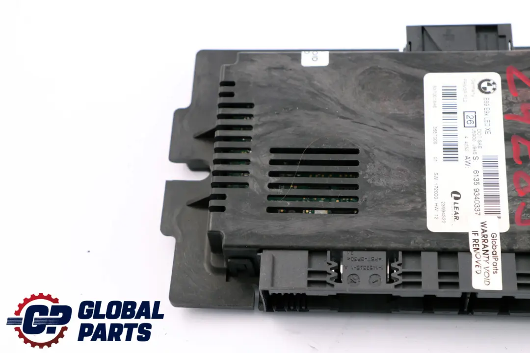 BMW Z4 E89 LED Xenon Fußraum Licht Modul Steuergerät ECU FRM3R - SKU 9340337 - Teilenummer 9340337