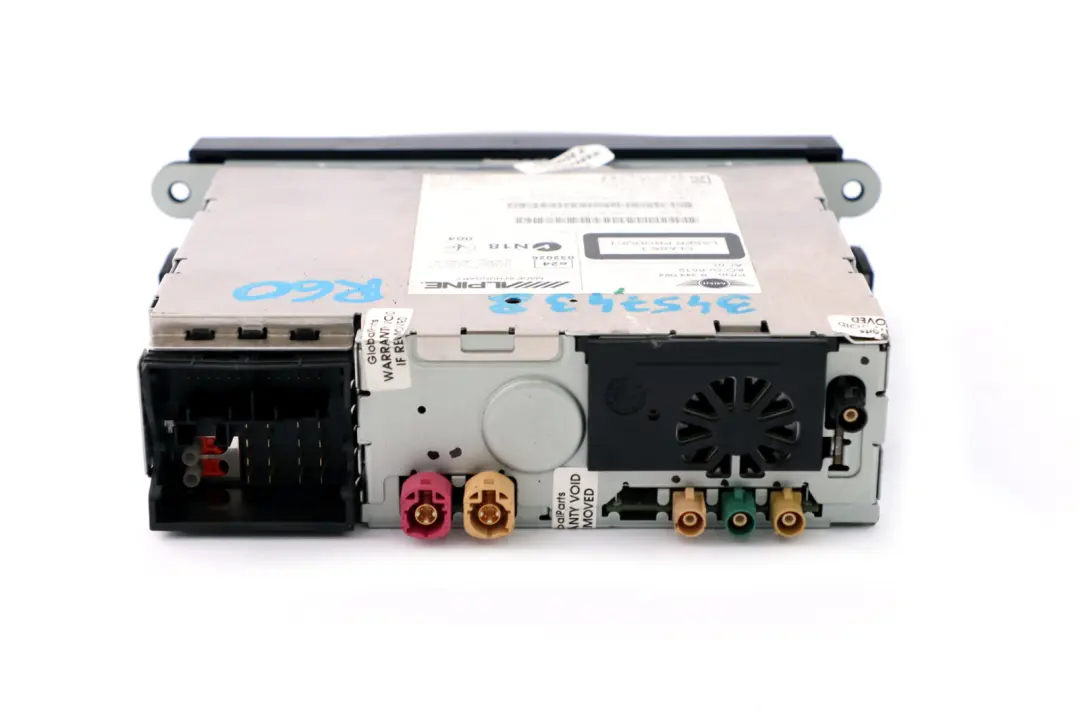BMW Mini Cooper R56 LCI R60 R61 Radio Visual Boost CD Player CHAMP 2 - SKU 9344084 - Part number 9344084