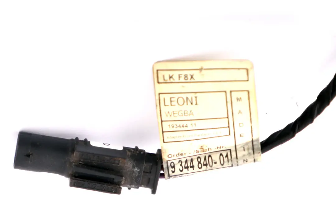 Adapter Lead Fanfare Horn Cable to BMW 3 4 Series F80 M3 F82 M4 with Part number 9344840 BMW 3 4 Series F80 M3 F82 M4 Adapter Lead Fanfare Horn Cable - SKU 9344840 - Part number 9344840