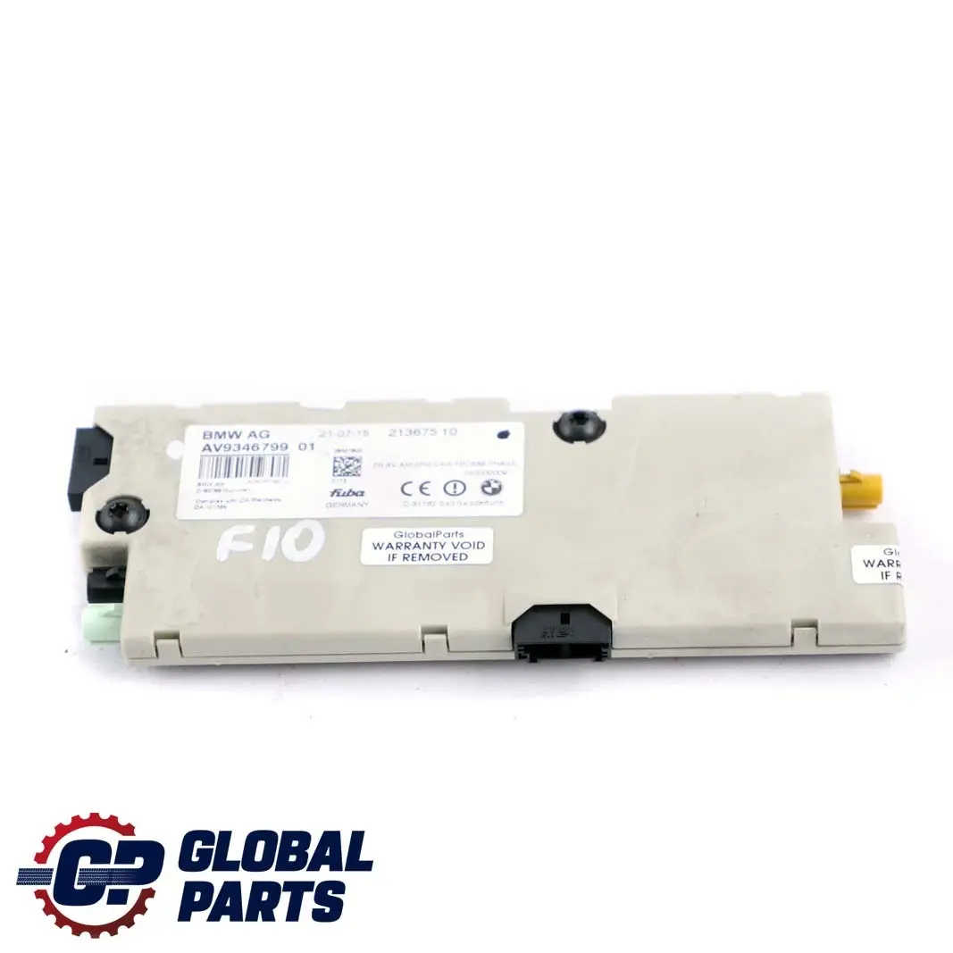 Antenne Amplificateur de Diversité DAB pour BMW F01 F02 LCI F10 à propos du numéro de pièce 9346799 BMW F01 F02 LCI F10 Antenne Amplificateur de Diversité DAB - SKU 9346799 - Numéro de pièce 9346799