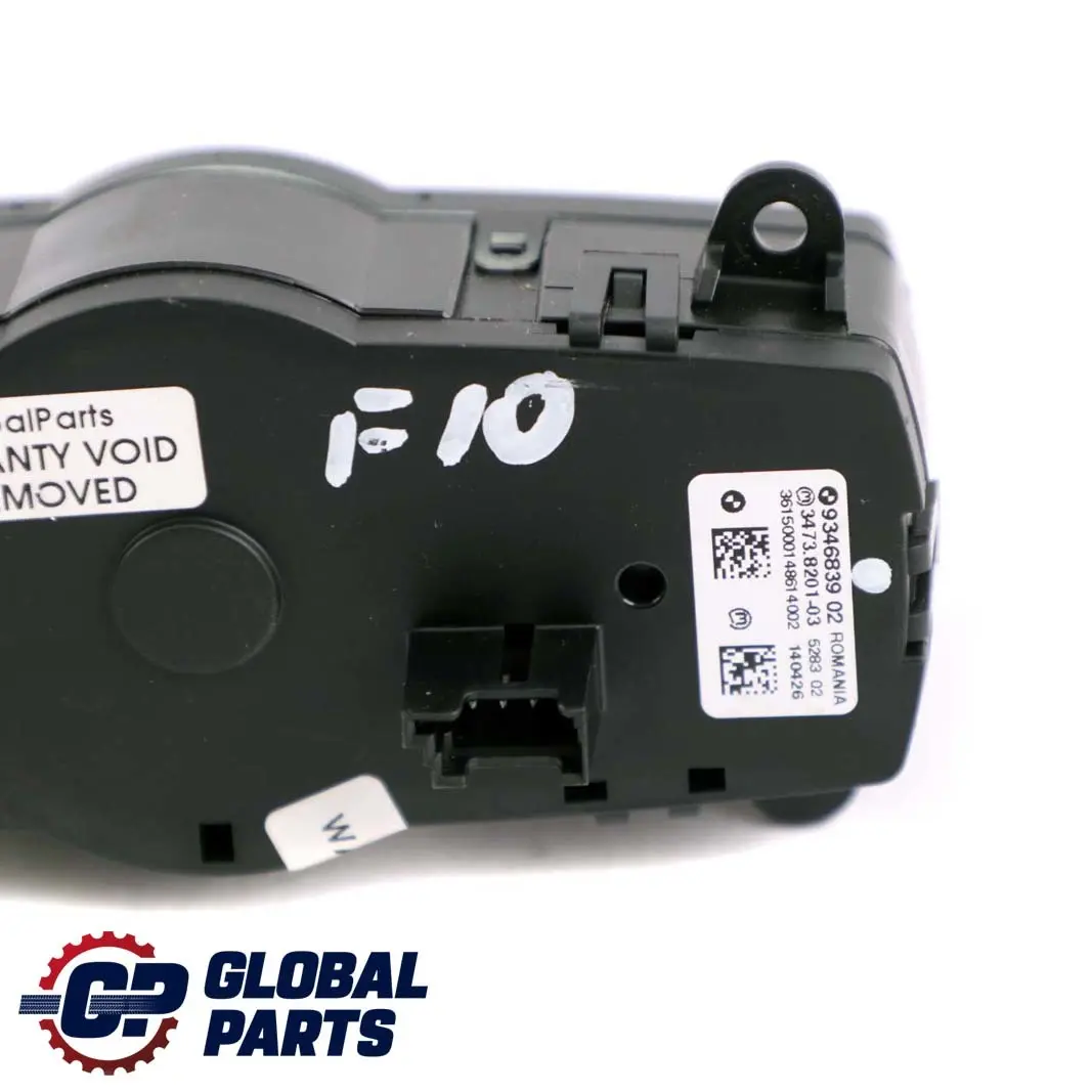 BMW F10 F11 F12 LCI Control Element Light Headlight Switch Unit - SKU 9346839 - Part number 9346839