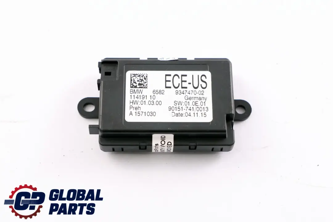 BMW 1 3 Series F20 F21 F30 Control Unit Controller Touch - SKU 9347470 - Part number 9347470