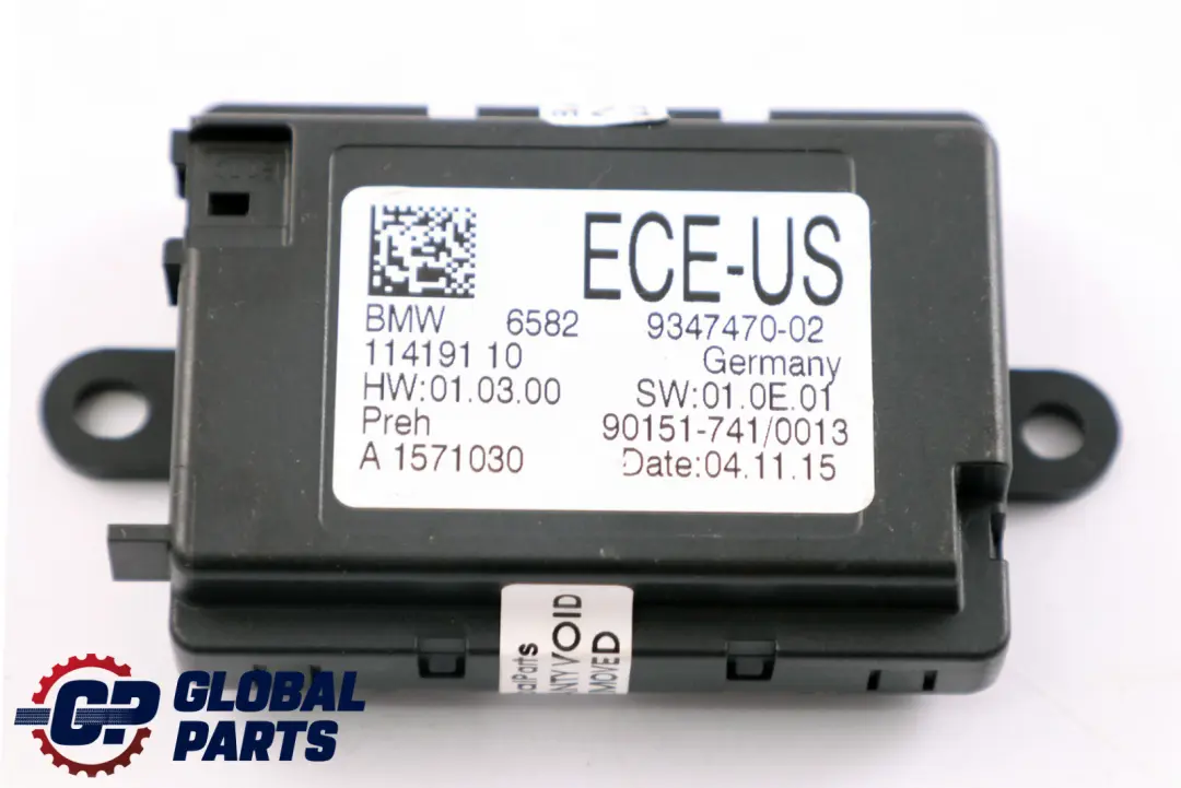 BMW 1 3 Series F20 F21 F30 Control Unit Controller Touch - SKU 9347470 - Part number 9347470
