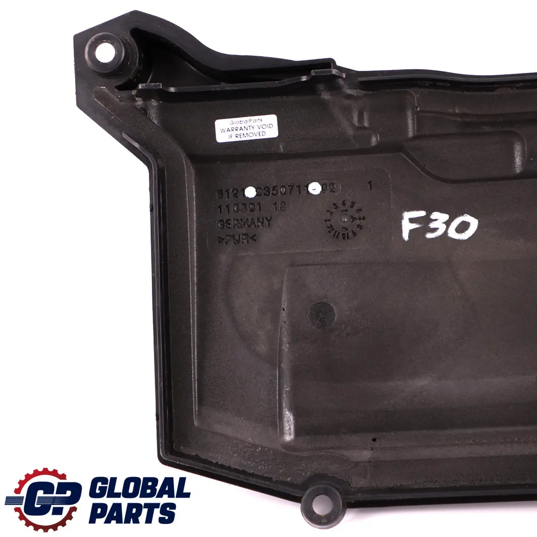 Electrical Battery Cover Lid Panel 6121 to BMW 3 Series F30 LCI with Part number 9350711 BMW 3 Series F30 LCI Electrical Battery Cover Lid Panel 6121 - SKU 9350711 - Part number 9350711