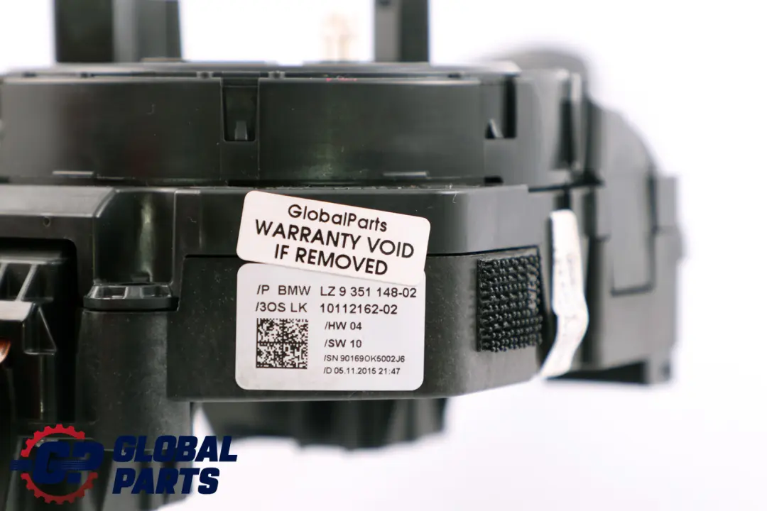  Switch Cluster BMW F20 F31 Steering Column Wiper Stalk Slip - SKU 9351148 - Part number 9351148