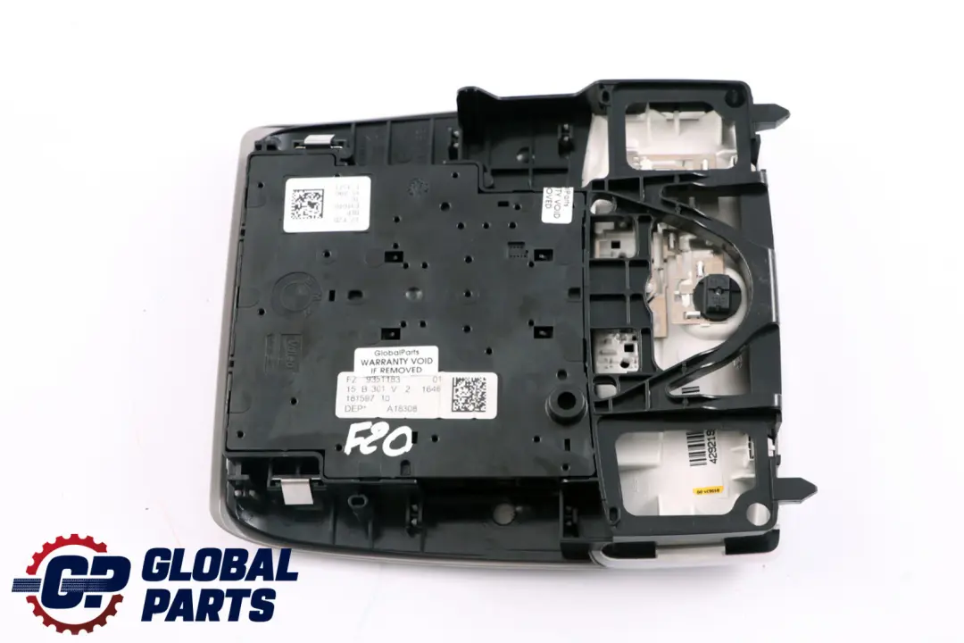 BMW F20 F21 F22 F23 Interruptor techo interior gris - SKU 9351183 - Número de pieza 9351183