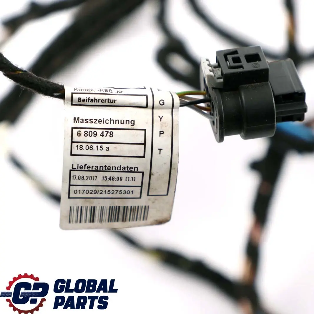 Mini Cooper F56 Wiring Loom Front Left N/S Door Cables 6809486 - SKU 9352574 - Part number 9352574
