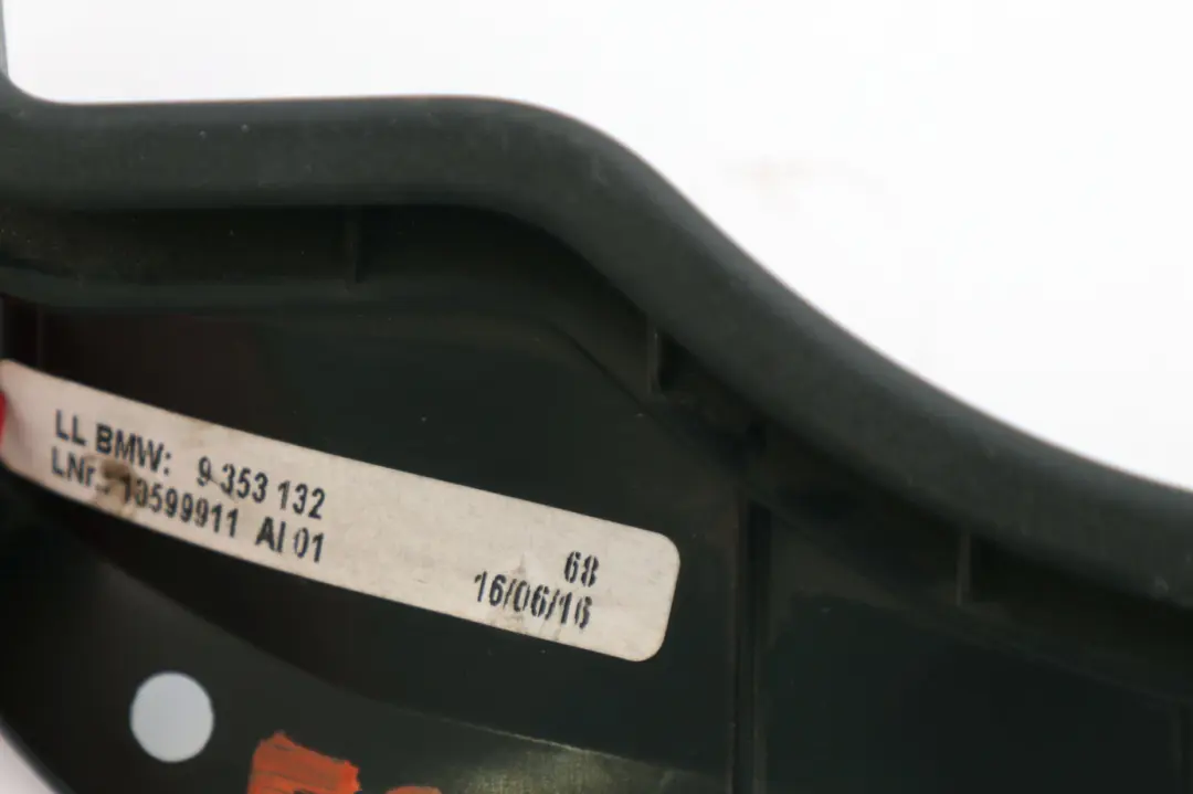 BMW 3 4 Series F30 F32 F80 M3 Trim Panel Steering Column Slot Cover - SKU 9353132 - Part number 9353132
