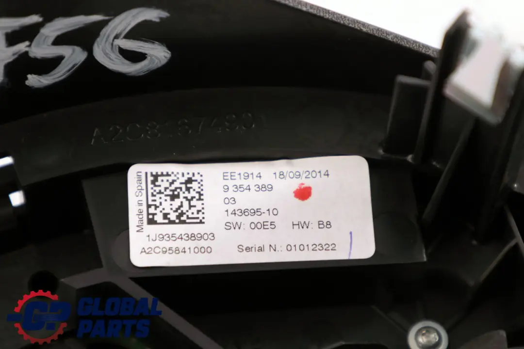 Central Cover Information Instrument Radio to Mini F55 F56 F57 with Part number 9367672 Mini F55 F56 F57 Central Cover Information Instrument Radio - SKU 9354389 - Part number 9367672