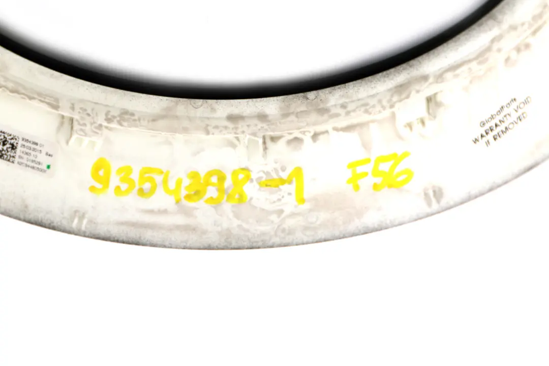 Mini Cooper F55 F56 F57 Pannello frontale cruscotto Anello nero Stop LED - SKU 9354398-1 - Numero di parte 9354398