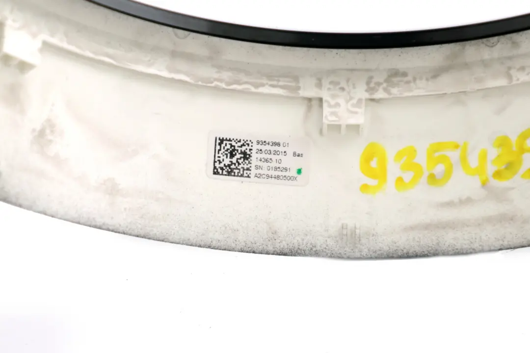 Mini Cooper F55 F56 F57 Osłona Obudowa Ramka Wyświetlacza Czarny - SKU 9354398-1 - Numer Części 9354398