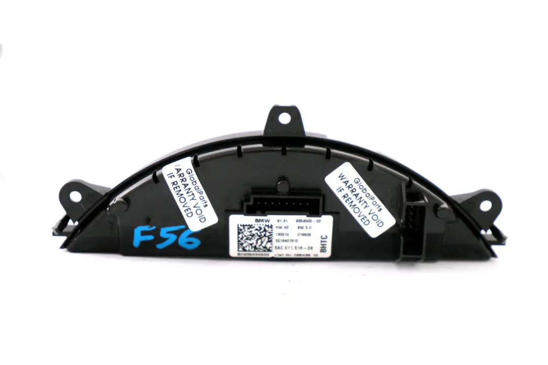 Unita Controllo Audio Apertura Nero per Mini Cooper One F54 F55 F56 con numero di parte 9354505 Mini Cooper One F54 F55 F56 Unita Controllo Audio Apertura Nero - SKU 9354505 - Numero di parte 9354505